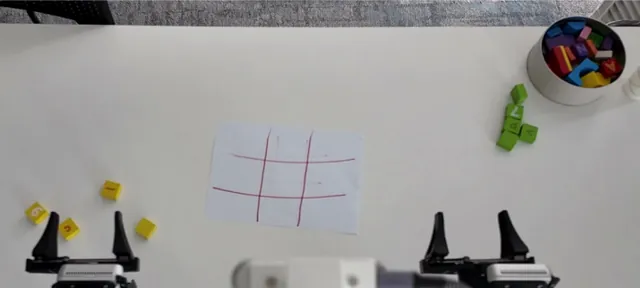 Tic-tac-toe, key frame 1 of 6